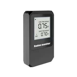 Radon detektor Gas Co2 Meter, Monitor kualitas udara Radon Monitor Gas PM2.5 PM1.0 PM10 Alarm