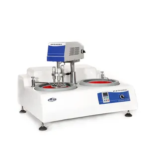 Semi Automatic Metallographic Grinding And Polishing Machine Dual Disc And Dual Control Polishing Machine