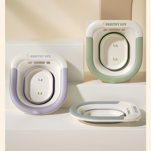 Wholesale <strong>Hot</strong> Sell Sanitary Durable Portable Foldable Feminine Steaming Vagina <strong>Sit</strong> <strong>Bath</strong> Steamer With Flusher - Product Image 1