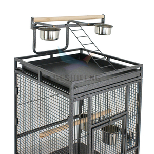 Grande Gabbia di Lusso per Pappagalli e Storni con Attrezzatura di Intrattenimento di Alta Qualità, Modello Domestico - Product Image 5