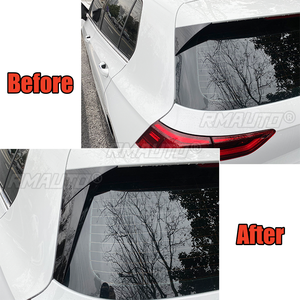 2 Piezas de Alerón Lateral para Ventana Trasera para Volkswagen Golf8 MK8 2020-2022, Negro Brillante, Accesorios de Estilo para Automóvil - Product Image 6