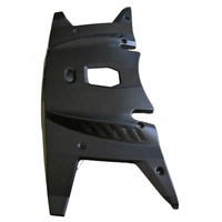Coque arrière de karting en plastique épais thermoformé sur mesure, pièces d'encastrement en HDPE noir antichoc, bon prix