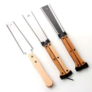 Woodworking Double Sided Folding <b>Saw</b> 580mm Steel Blade Household Outdoor Use - Product Image 5