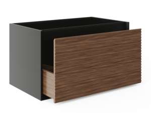 Armoire de salle de bain flotteur étanche mural salle de bain haute armoire <span class=keywords><strong>32</strong></span> pouces salle de bain vanité lavabo en céramique évier - Product Image 3