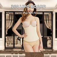 Faja Moldeadora Abdominal y Lumbar Personalizada BBL con Control de Espalda 360 Postquirúrgica de Espuma Lipo |   Faja Reductora de Abdomen Talla Grande con Soporte Medio