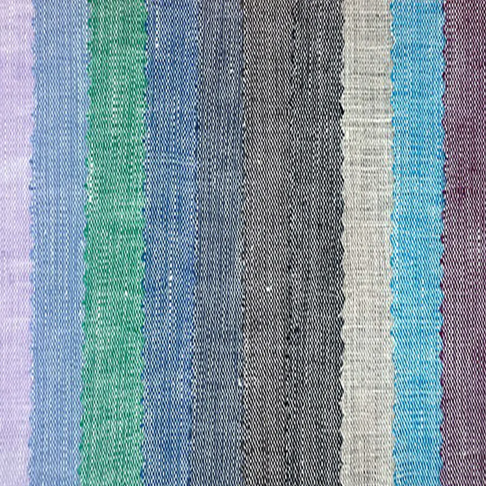 Trung Quốc nhà máy sợi-nhuộm vải lanh tinh khiết slub vải quần áo cổ điển Vải Lanh 100% vải