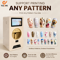 Imprimante 3D numérique automatique compacte avec support Wi-Fi pour l'impression d'art d'ongles DIY, équipement pour les entreprises de beauté