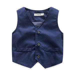 Vêtements pour bébés et enfants en coton simple, style robe, costume de gentleman pour bébé, vente en gros, achat en ligne - Product Image 3