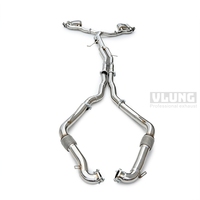 Sistema de Escape Catback Valvetronic Premium con Tubo Frontal de Acero Inoxidable para Audi RS4 RS5 B9 2.9T, Piezas de Modificación