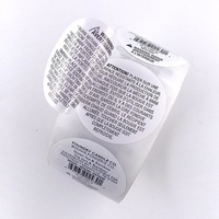 Étiquettes autocollantes multicouches personnalisées pour livrets, étiquettes adhésives pliables multicouches pour fûts d'huile de machine