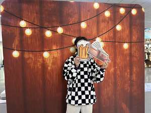 8 * 7.5FT Double Face Personnalisé Imprimé Tension Tissu Photo Booth Toile <span class=keywords><strong>de</strong></span> <span class=keywords><strong>Fond</strong></span> Polyester <span class=keywords><strong>Fond</strong></span> <span class=keywords><strong>pour</strong></span> Photographie <span class=keywords><strong>Agence</strong></span> <span class=keywords><strong>de</strong></span> Voyage - Product Image 2