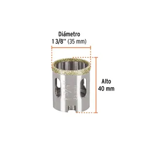Master con 24 unità Diamond saw bit 1-3/8 'bordo continuo, Truper - Product Image 1