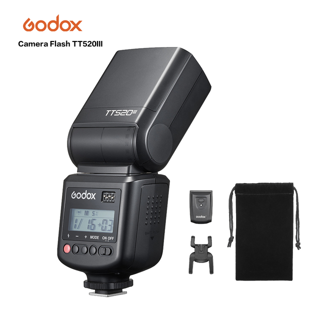 Studio Light Godox TT520 III Camera Flash DSLR