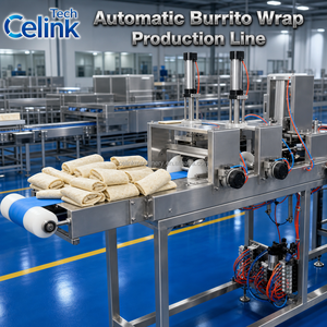 Máquina Automática para Rellenar y Doblar <span class=keywords><strong>Tacos</strong></span>, Equipo Comercial de Acero Inoxidable para Enrollar Tortillas Mexicanas con <span class=keywords><strong>Carne</strong></span> - Product Image 1