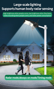 كاميرا شمسية بدقة 15 ميجابكسل وثلاث عدسات مع بطاقة SIM 4G وواي فاي وتحكم ثلاثي الاتجاهات وذكاء اصطناعي للرؤية الليلية وإنذار ثنائي الاتجاه - Product Image 4