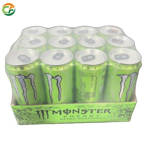 Boisson Énergisante 330ml Sans Sucre Taurine Caféine Goût Vert Rafraîchissant Gazeux Boîte de 12 Bouteilles Boisson Fonctionnelle Saine - Product Image 2