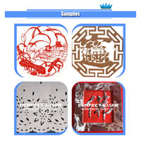 Laser parfait automatique Portable bois timbre graveur Mini Laser papier bambou plastique tissu cuir gravure Machine