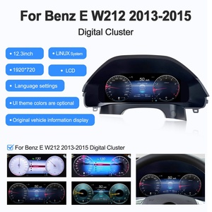 Navihua <b>for</b> Mercedes Benz E Class W212 2013-2015 NTG4.5 <b>Car</b> Upgrade LCD Instrument Linux Sytsem Auto <b>Speedometer</b> With Carplay - Product Image 6