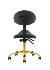 Fábrica al por mayor taburete de silla de montar taburete de salón móvil ligero taburete de belleza Silla de patinaje sobre ruedas de elevación libre con espalda inclinada - Product Image 3