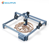 Sculpfun gravador a laser s9 90w, alta qualidade, cortador, profissional, desktop, máquina para madeira