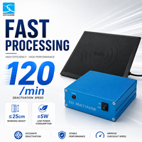 Desactivador de Etiquetas RF de Decodificación Rápida, Unidad Principal de 227mm, 195mm, 70mm para Procesamiento de Etiquetas Blandas en Puntos de Venta de Grandes Supermercados
