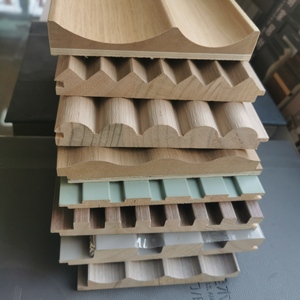 Modern Pine Wood <strong>MDF</strong> Fluted Wall <strong>Panel</strong> Solid Wood Interior <strong>Decorative</strong> <strong>Panel</strong> for Living Room Waterproof and Moisture-Proof - Product Image 6