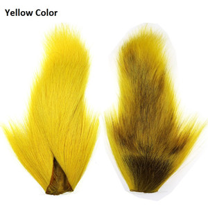 Code di Cervo Bianche Bucktail all'Ingrosso Materiale per la Costruzione di Mosche Secche <span class=keywords><strong>Accessori</strong></span> per la <span class=keywords><strong>Pesca</strong></span> a Mosca - Product Image 4