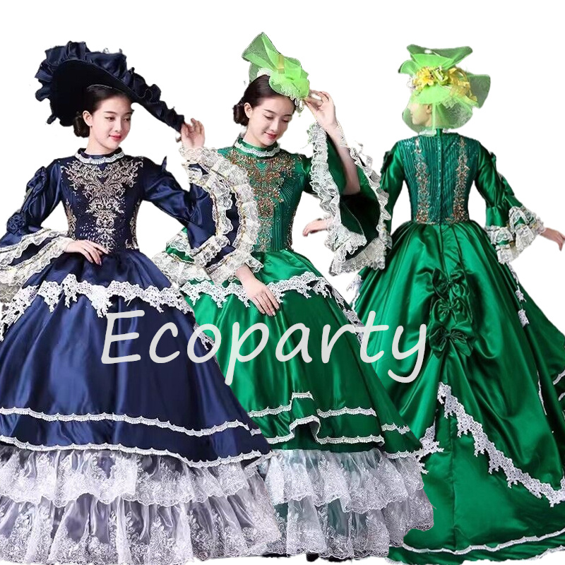 Medieval Party Princess Renaissance Cosplay Ball Gown