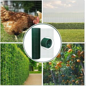 Hayvan Pet kafesleri ucuz çit ruloları için kullanılan özelleştirilebilir kesme kare yeşil - Product Image 4