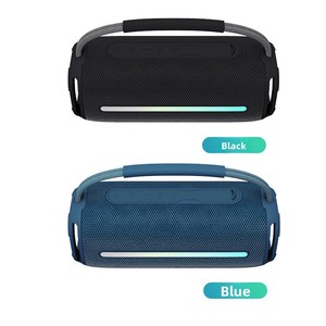 Salida de 20W para altavoz de audio inalámbrico, Cañón de acero rectangular, altavoz de tela de escritorio para el hogar, tamaño pequeño - Product Image 4
