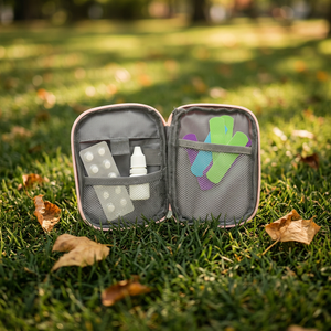 Portable <b>Medical</b> Case With Zipper Closure Simple Style EVA <b>Bag</b> For Outdoor Use - Product Image 1