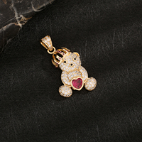 Hip Hop Fashion Star Pendentif Plaqué Or Pentagramme Bling Bling Cadeau Homme Bijoux