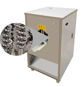 Máquina Comercial Automática de Alta Eficiencia para Remover Escamas de Pescado, Máquina para Abrir el Vientre del Pescado, Acero Inoxidable 304, 720 piezas/h - Product Image 4