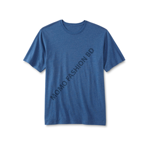 T-shirt Homme Grande Taille Coupe Droite en Coton Lourd 200g Qualité Supérieure Tissu Toile 100% Coton Séchage Rapide Prix de Gros BD - Product Image 1