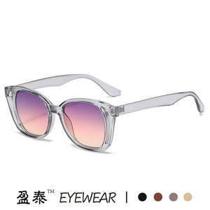 แว่นกันแดดทรงแคทอาย UV400 กรอบ PC เลนส์เรซิ่น แฟชั่นสำหรับทุกเพศ - Product Image 4