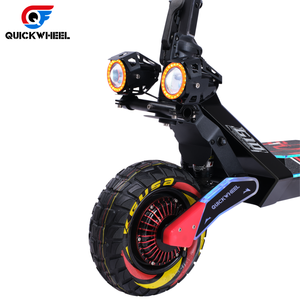 Quickwheel G10 Xe Đạp Điện Scooter Khung Thép 4000W Công Suất Động Cơ Cao 48V 21A Điện Xe Tay Ga Xách Tay/Có Thể Tháo Rời <span class=keywords><strong>Bsttery</strong></span> - Product Image 2