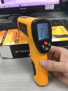 Hti Pequeno Redondo Indoor Digital Industrial Termômetro Infravermelho - Product Image 5