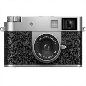 กล้องฟูจิฟิล์ม X ฮาล์ฟ สีเงิน ระยะโฟกัส 10.8 มม. รูรับแสง F/2.8-f/16 <span class=keywords><strong>ขนาด</strong></span>ฟิลเตอร์ 53 มม. วิดีโอ 4K ไม่มีระบบกันสั่นภาพ - Product Image 1