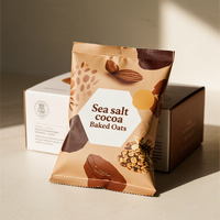 Imprimé personnalisé Finition mate Biscuit Cookie Bonbons Emballage en plastique Pochette scellée à l'arrière Paquet en mylar Étanche à l'humidité et au soleil