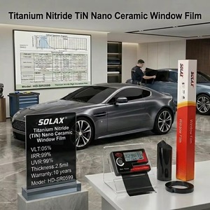 Película de Protección para Vidrios de Auto, Nano Cerámica de Nitruro de Titanio New Vision, Anti-Reflejante y Resistente a la Decoloración - Product Image 3