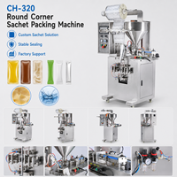 Machine d'emballage verticale de sachets pour le marché brésilien de détergents liquides