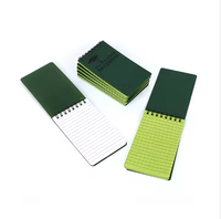 Gran Oferta personalizada Mini 3 "x 5" Bloc de notas en espiral All Weather Notebook de bolsillo impermeable Bloc de notas de papel de piedra bajo la lluvia