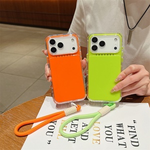 Nueva Funda 3 en 1 Transparente y Colorida para Teléfono Móvil, para iPhone 17 16 Air Pro Max, Carcasa Protectora de PC y TPU, Transparente, Antigolpes, Cubierta Trasera Completa - Product Image 4