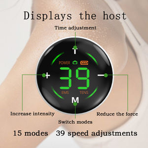 3 en 1, cinturón de masaje tonificador Abdominal inalámbrico inteligente, estimulador muscular Abdominal portátil EMS TENS para hombres y mujeres, pérdida de peso - Product Image 6