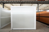 Maison conteneur pliable économique de 20 pieds, maison modulaire préfabriquée pour location résidentielle, certifiée CE, montage rapide vidéo