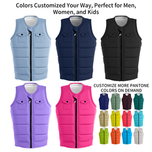 Gilet de sauvetage en néoprène avec mousse EPE Wakesurf et matériel de natation en PVC pour l'eau et le wakeboard - Product Image 3