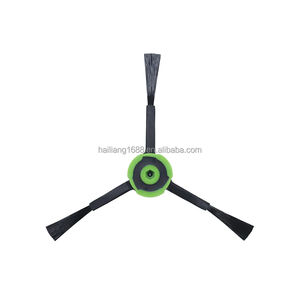 Accesorios para aspiradora robótica, 2 piezas, reemplazo de cepillo lateral negro de 3 brazos para iRobot <span class=keywords><strong>Roomba</strong></span> <span class=keywords><strong>J7</strong></span> <span class=keywords><strong>J7</strong></span> + robot <span class=keywords><strong>aspirador</strong></span> - Product Image 1