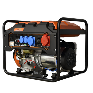 Generador Portátil de Gasolina de 4 Tiempos Refrigerado por Aire, 9kW, Arranque Estable, EG10000es-T-A, Generador para Construcción - Product Image 3