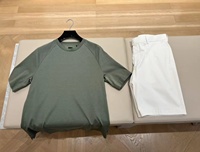 Camiseta de Hombre 2026, Nueva, de Alta Calidad, Verano, Transpirable, Cuello Redondo, Cómoda, Informal, Lisa, Absorbe la Humedad, Estilo Vintage