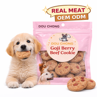 Kue Kering Sapi Goji Berry Kaya Antioksidan untuk Anjing, Superfood untuk Kesehatan Imunitas, Alami, Panggang Keras, untuk Pemakanan Sehari-hari